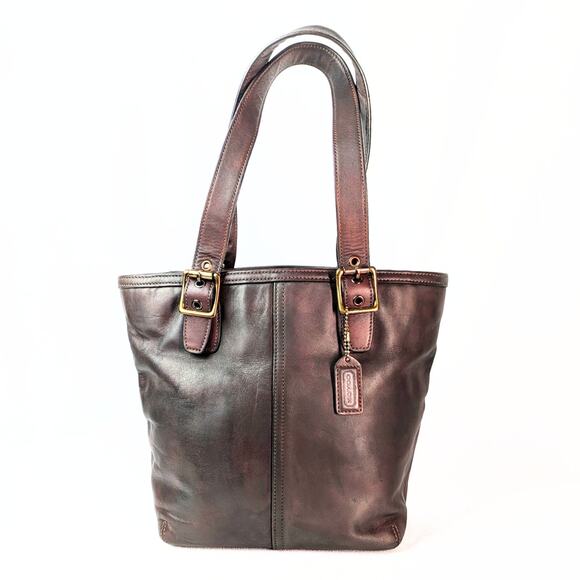 Pre-owned Vintage COACH Mini Tote Shoulder Bag - Picture 3 of 7